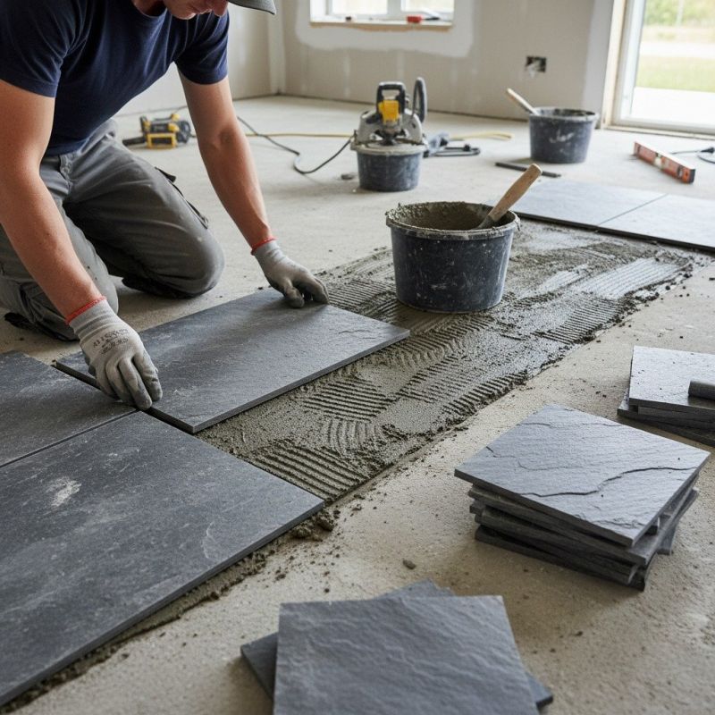 Granite Floor Installation in Olathe, KS